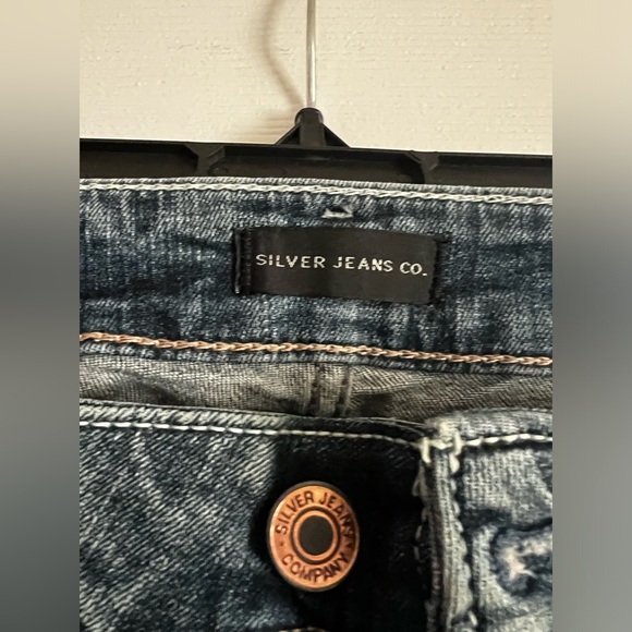 Silver Suki Bootcut Jeans size 32W/33L - Picture 5 of 7
